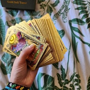 Gold Foil Tarot Deck
